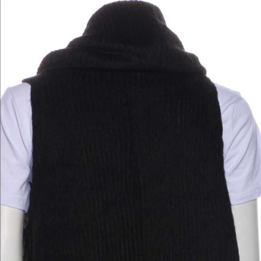 Alice + Olivia Black Open Sweater Vest XS - Picture 5 of 5